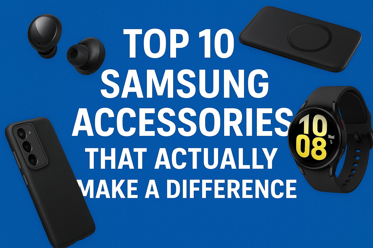 Top 10 Samsung Accessories That Actually Make a Difference Top 10 Samsung Accessories That Actually Make a Difference